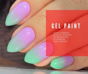 LD- Técnica con gel paint