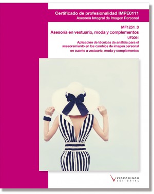 UF2061: APLICACIÓN DE TÉCNICAS DE ANÁLISIS PARA EL ASESORAMIENTO EN LOS CAMBIOS DE IMAGEN PERSONAL EN CUANTO A VESTUARIO, MODA Y COMPLEMENTOS