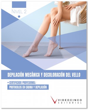 Depilación mecánica y decoloración del vello